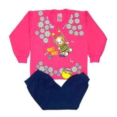 Imagem de Um conjunto de moletom infantil para MENINAS - TGS Confecções, TAMANHO