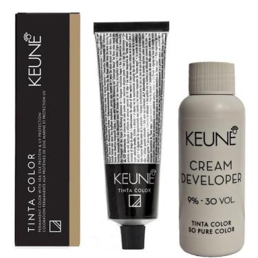 Imagem de Tinta Coloração Keune 8.32 Louro Clar Bege + Developer 30vol