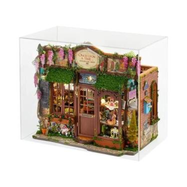 Imagem de Kit De Casa De Bonecas De Madeira Micro House, Quebra-Cabeça 3D, Model