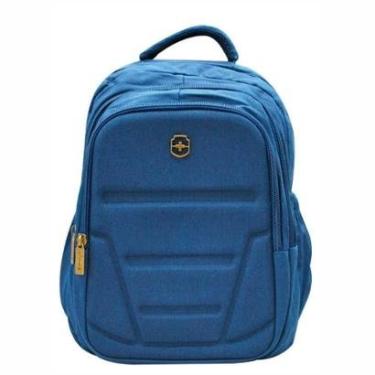 Imagem de Mochila Executiva Masculina Escolar Transporte Notebook Lona De Alta Qualidade Viagem Alça Apoio-Unissex