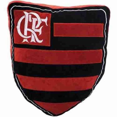 Imagem de Almofada Brasão (Fibra) - Flamengo-Unissex