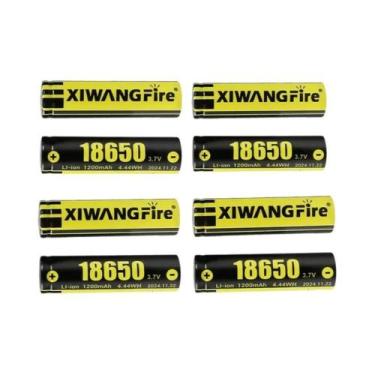 Imagem de Bateria De Lítio Recarregável 18650 De 1200mAh Para Caixas De Som, Rád