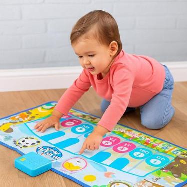 Imagem de Tapete Piano 8 Teclas Musical Interativo Infantil Educativo Estimular 