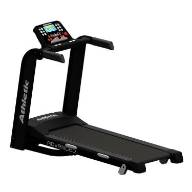 Imagem de Esteira Elétrica Athletic Advanced 16km/h Suporta 130kg Inclinação Eletrônica 12 Níveis 25 Programas