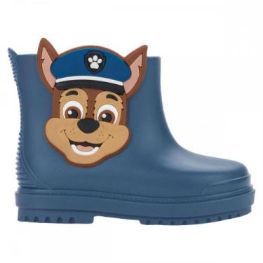 Imagem de Bota Grendene Kids 23450 Galocha Patrulha Canina, Azul, 27/28