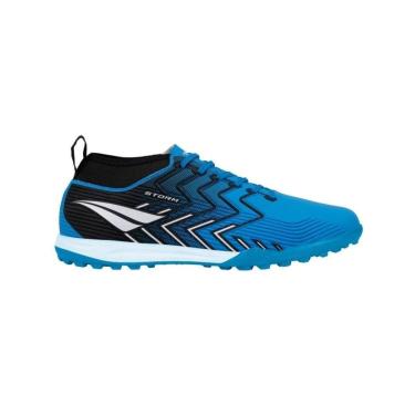 Imagem de Chuteira Society Penalty Storm Y-3 Azul/Branco/Preto-Unissex