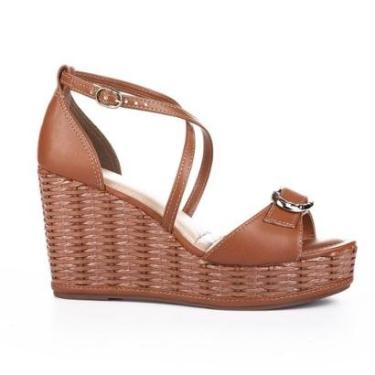 Imagem de Sandália Tanara Anabela T8703-Feminino