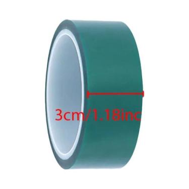 Imagem de Fita Adesiva Kapton De Poliamida Verde Resistente a Altas Temperaturas