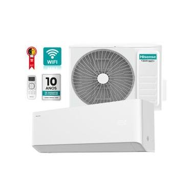 Imagem de Ar Condicionado Split Inverter 9000 BTUs Frio Hisense HiWall WiFi HiNano Alta Eficiência – Modelo Hi-Efficiency
