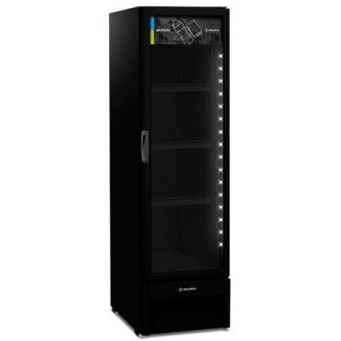 Imagem de Expositor De Bebidas Slim Vertical All Black Vb28rh Metalfrio Refriger