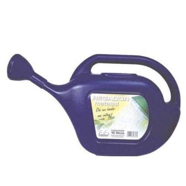 Imagem de Regador Metasul 10 Litros para Jardim e Plantas com Design Ergonômico Verde