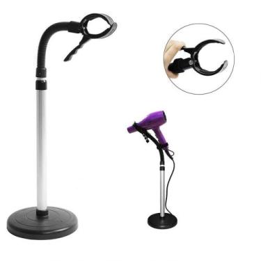 Imagem de Suporte Secador Cabelo Chao Salao Cabeleireiro Petshop - LEVA PRO PET