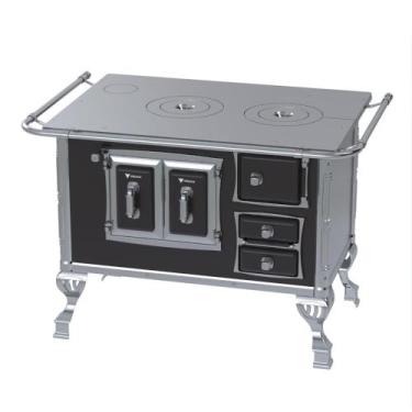 Imagem de Fogao a Lenha Venax GII n 2 Sec XVIII Preto, SAIDA ESQUERDA