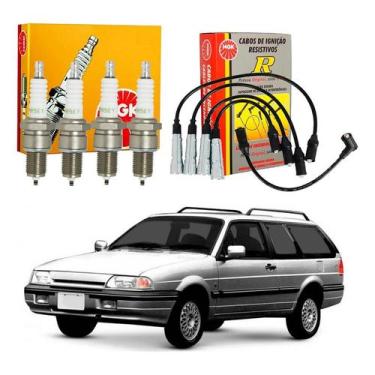 Imagem de Kit Vela Cabo Ngk Royale 1.8 2.0 Gasolina 1992 A 1996
