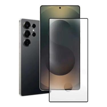 Imagem de Película Vidro 3D Para Samsung Galaxy S24 Ultra Com Furo da Digital - 