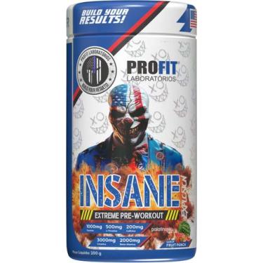 Imagem de Pré Treino do Palhaço Insane Explosion Extreme 200g Profit sabor:fruit