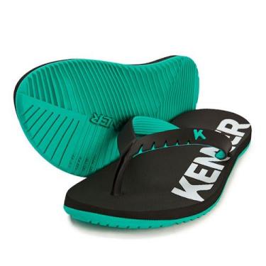 Imagem de Chinelo Kenner Red - Verde Esmeralda e Preto, 39