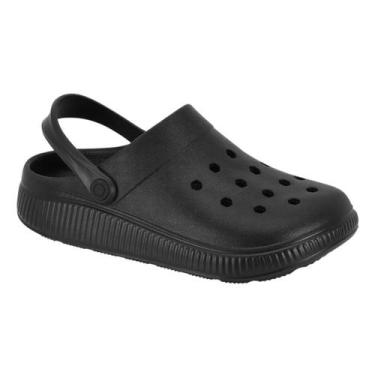 Imagem de Sandalia Babuche Feminina EVA Moleca Original 5832102 Cor:Preto LisoTa