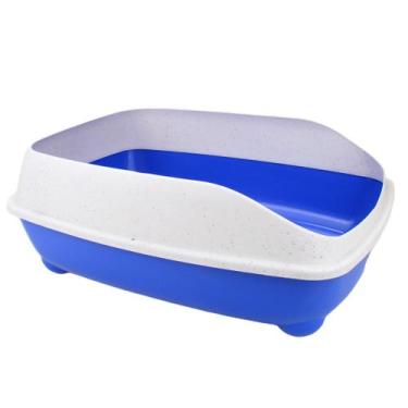 Imagem de Bandeja Caixa de Areia para Gatos Pet flex Toilette Gats Bordas Altas 