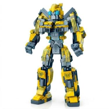 Imagem de Blocos de Montar Robô Transformável 617 Peças Bloxi 8840