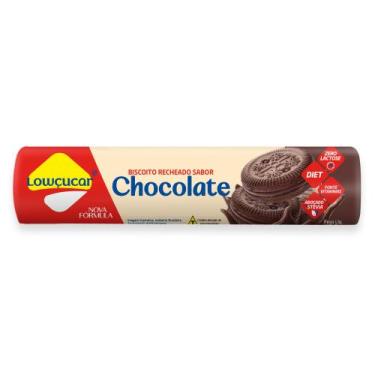 Imagem de Biscoito Recheado Sabor Chocolate Lowçucar 120g