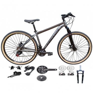 Imagem de Bicicleta Aro 29 Absolute Nero 5 Kit 2x9 Gta Sunrun K7 Freio A Disco Garfo Com Trava Mo...