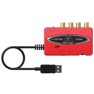 Imagem de Placa de Som / Interface de Áudio USB U-Control UCA222 - Behringer - B