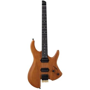 Imagem de Guitarra tagima headless 2h escala escura h6s1 natural satin