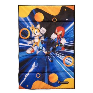 Imagem de Boia Tapete Flutuante Infantil Piscina Praia Mar Summer Life, Sonic