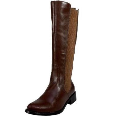 Imagem de Bota Feminina Montaria Couro 4031 Viapaula - Via Paula