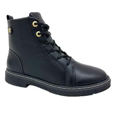 Imagem de Bota Coturno Fem Modare Casual Ultraconforto 7081.103, Preto, 36