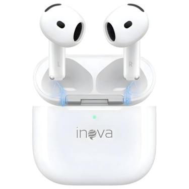 Imagem de Fone De Ouvido Basike Bluetooth Tws Academia Caminhada Gamer Branco - 