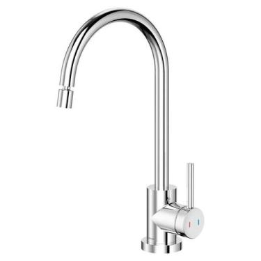 Imagem de Monocomando de mesa para cozinha Spice, 90009056006 - Docol Cromado