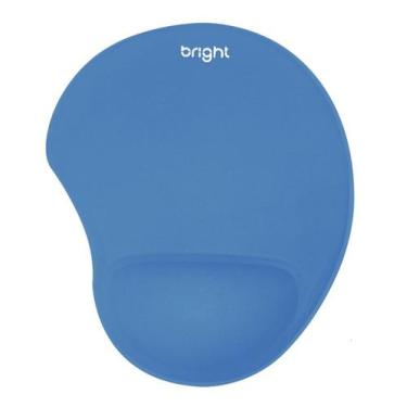 Imagem de Mouse Pad com Apoio Colorido Bright, Azul
