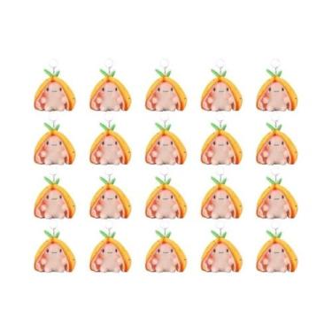 Imagem de Chaveiro De Pelúcia Fofo De Morango Coelho Fruta Animal, Pingente De B
