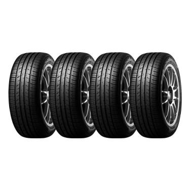 Imagem de Kit 4 Pneus Pneu Sp Sport FM800 225-50R17 94W Aro 17 Passeio Assimétrico Preto Dunlop