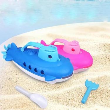 Imagem de Brinquedos De Praia Para Crianças Banhos De Plástico -  Cor Azul - Bea