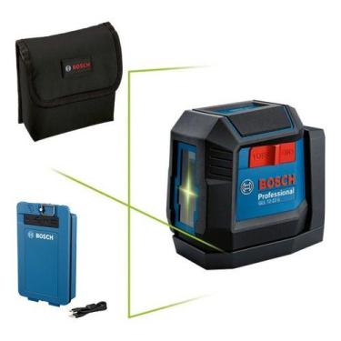 Imagem de Nivel Laser 2 Linhas Bosch Gll 12-22 G 12m + Bat Litio 3.0ah
