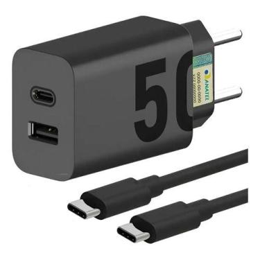 Imagem de Carregador Turbo 50w Tipo C Para Samsung Motorola Xiaomi Lg - Lehmox, 