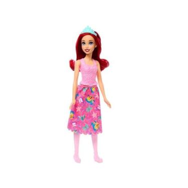 Imagem de JBG04 DISNEY PRINCESAS VESTIDO DE FESTA ARIEL JBG05 - Mattel (43179)