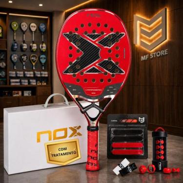 Imagem de Raquete de Beach Tennis NOX VARADERO 2026 com tratamento