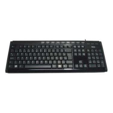 Imagem de Teclado Pixxo Ps2 Km3328 Abnt2 107 Teclas 9 Atalhos