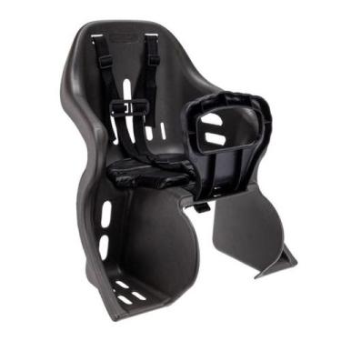 Imagem de Cadeirinha traseira kalf kid bike grafite / preto