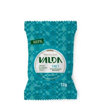 Imagem de Pastilhas Valda Diet Saches 12x12gr