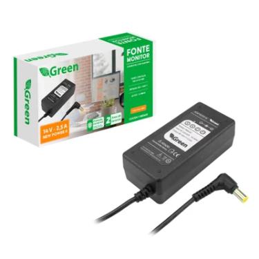 Imagem de Fonte Carregador Para Monitor 14v 2.5a S19b300 S19b300b