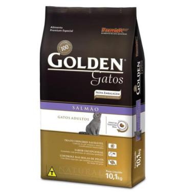 Imagem de Ração Golden Gatos Adultos Salmão 10,1 kg - PremieR Pet