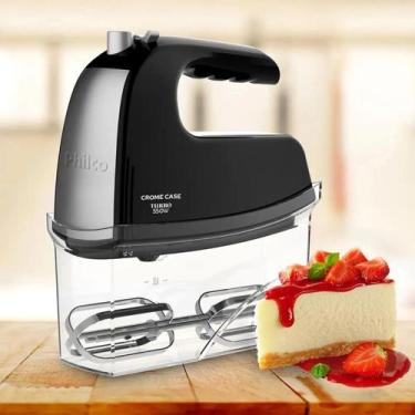 Imagem de Batedeira Portátil Philco CROME CASE PBT450P 550W 127V Preta, Preto, 1