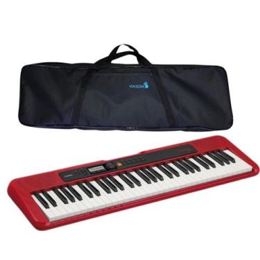 Imagem de Teclado Musical Digital Casio Casiotone CT-S200 61 Teclas + Bag C/ Alç