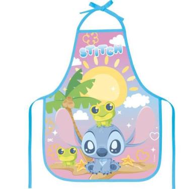 Imagem de Avental Escolar Decorado STITCH KIDS PVC 390X490MM - DAC