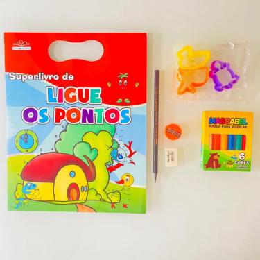 Livro infantil colorir aquarela Time de Heróis + massinha com forminhas  para modelar em Promoção na Americanas